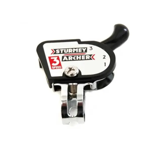 Cordo Vivut Sturmey Archer 3S Kiinnitin - Musta/Hopea Pikatoimitus