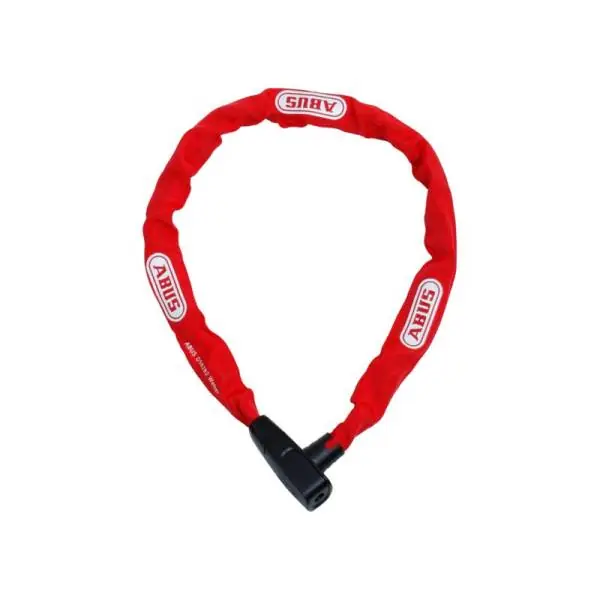 Abus City Chain Ketjulukko Ø6mm 85cm - Punainen Alkuperäinen