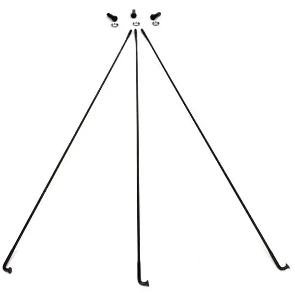 Zipp DLight Pinna Sarja 280mm - Nipat - Musta Aito