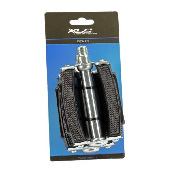 XLC Classic Polkimet 9/16" Teräs/Muovi - Musta/Hopea Eniten Myyty