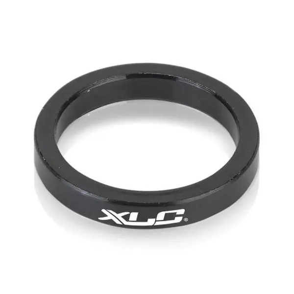 XLC A-Head Välikappale 1 1/8" 5mm Alumiini - Musta Sertifioitu