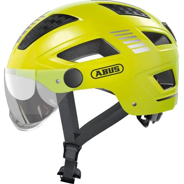 Abus Hyban 2.0 Ace Kypärä - Visiiri Signal Keltainen - L 56-61 cm Alkuperäinen