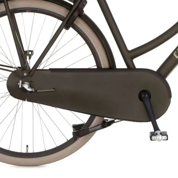 Aito Cortina Ketjusuoja 28" U4 Kiiltokangas - Matta Eleganssi Vihreä