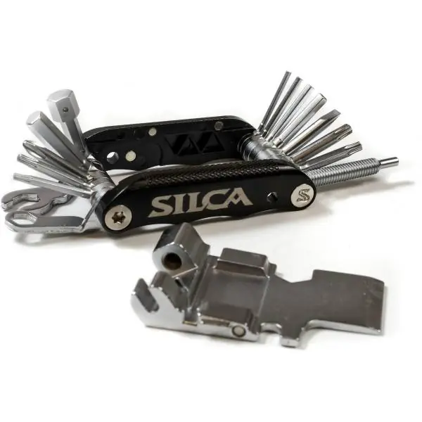 Älä Missaa Silca Italian Army Knife Venttiili Monityökalu 20-Toiminnot - Musta