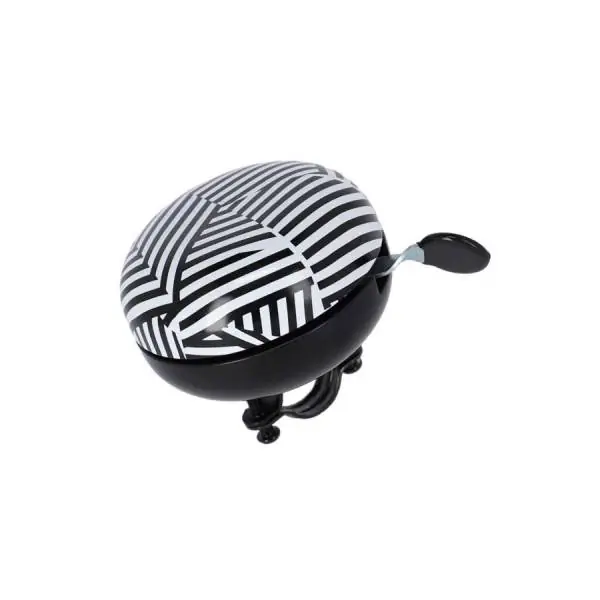Pakollinen (Must-Have) XLC DD-M09 Polkupyörän Kello Ø83mm Juovat - Valkoinen/Musta