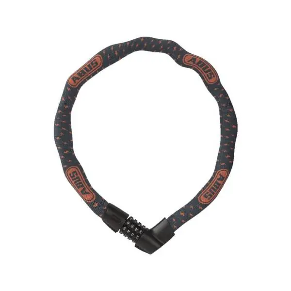 Abus Tresor Yhdistelmälukko Ø6mm 75cm Lightning - Harmaa/Oranssi Bestseller