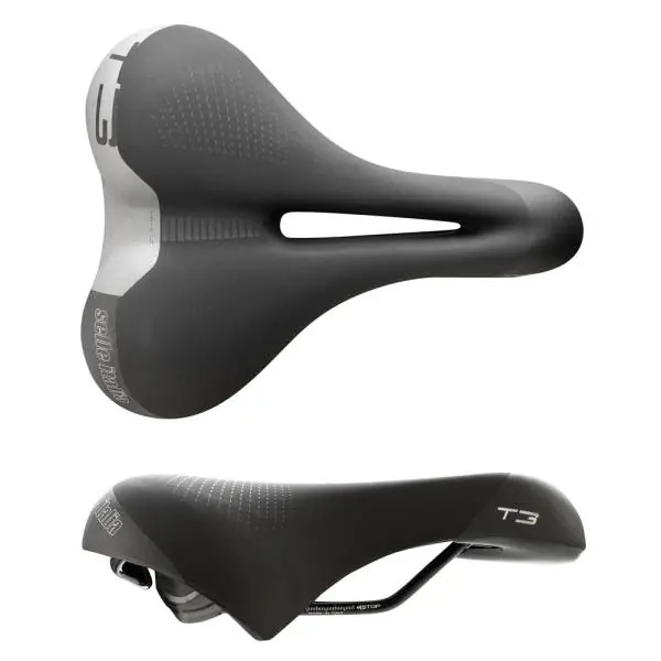 Kuuma Tarjous Selle Italia T3 Flow Polkupyörän Satula S2 - Musta