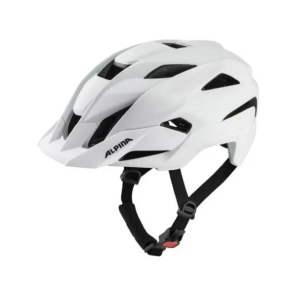 Alpina Kamloop Pyöräilykypärä Matta Valkoinen - 56-59 cm Suoraan Valmistajalta