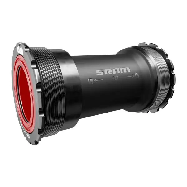 Löytö Sram Keskiö Sovitin Keraaminen T47 DUB 77mm - Musta/Punainen