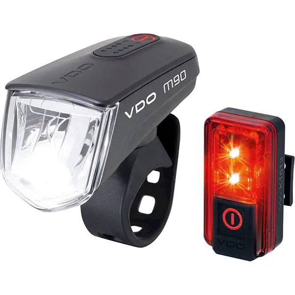 Suoraan Valmistajalta VDO Eco Light M90 FL Valosarja LED USB - Musta