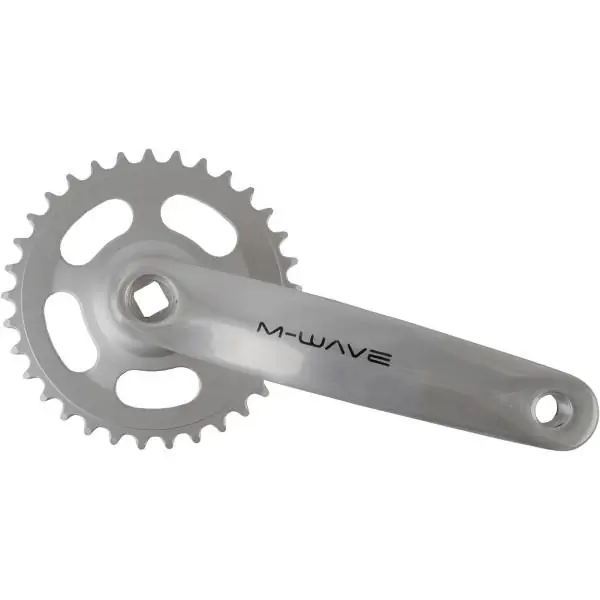 Kampanjahinta M-Wave Mighty Kampisarja 33 Hampaat 170mm Alumiini - Hopea