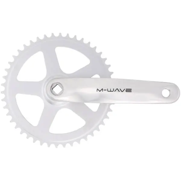 Kausialennus M-Wave Mighty Kampisarja 46 Hampaat 170mm Alumiini - Hopea