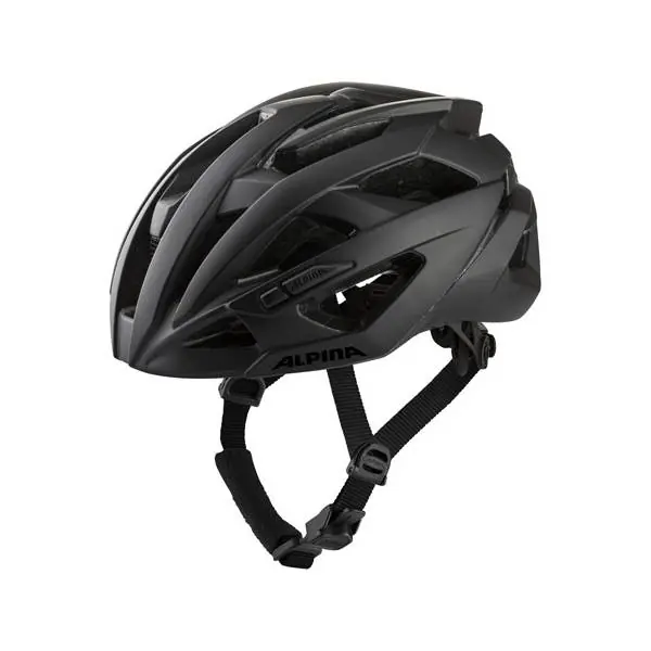 Alpina Valparola Pyöräilykypärä Matta Musta - 55-59 cm Aito