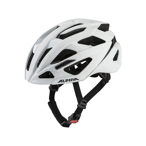 Alpina Valparola Pyöräilykypärä Matta Valkoinen - 51-56 cm Aito