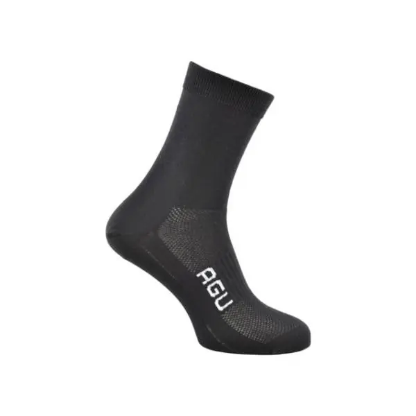 Agu Talvi Merino Pyöräilysukat 2-Pack Musta - L/XL 43-47 Pikatoimitus