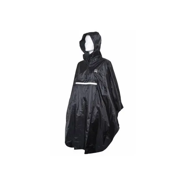 Willex Poncho Musta - Koko One Size Kausialennus