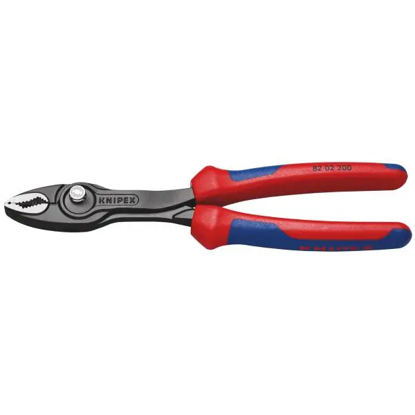 Halpa Knipex TwinGrip Yhdistelmäpihdit 200mm - Punainen/Sininen