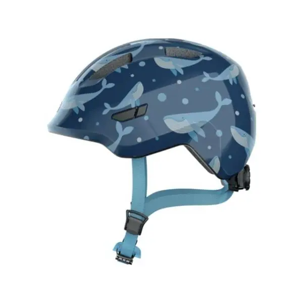 Tilaa Nyt Abus Smiley 3.0 Lasten Kypärä Sininen Whale - S 45-50 cm