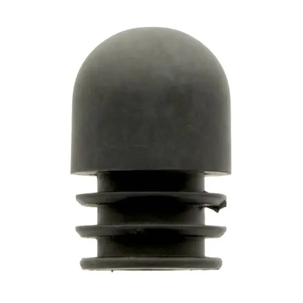 Profile Muotoilu 639249 Tangon Päätykannet 20mm - Musta Loppuunmyynti