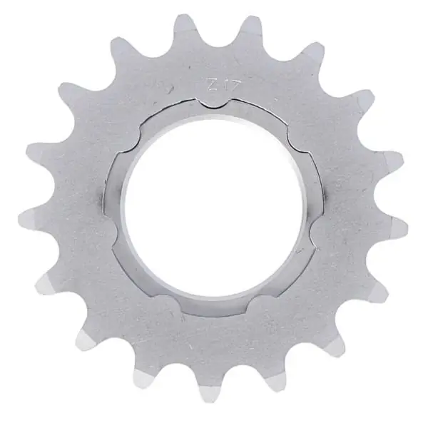 XLC S02 Takahammaspyörä 17T 1/8" Rata + Rengas - Hopea Pakollinen (Must-Have)