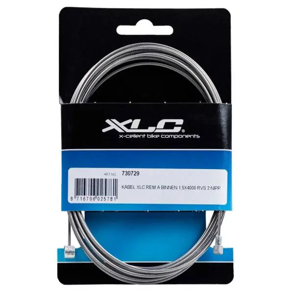 XLC Jarru Sisäkaapeli Ø1.5mm 4000mm Inox - Hopea Osta Verkossa