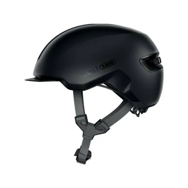 Abus Hud-Y Ace Pyöräilykypärä Led Velvet Black Pikatoimitus