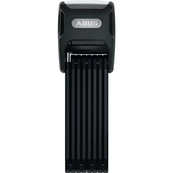 Abus Bordo Big 6000KA Taittuva Lukko Hälytys 120cm - Musta Nopea Toimitus