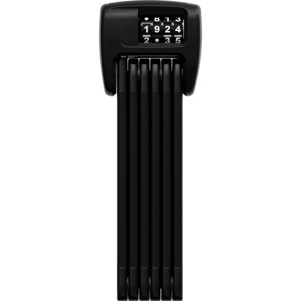 Abus Bordo 6000C LED Taittuva Lukko 90cm - Musta Flash-Tarjous