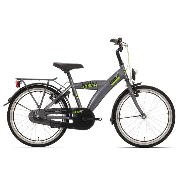 BikeFun Urban Poikien Polkupyörä 20" Jn - Titaani Nopea Toimitus