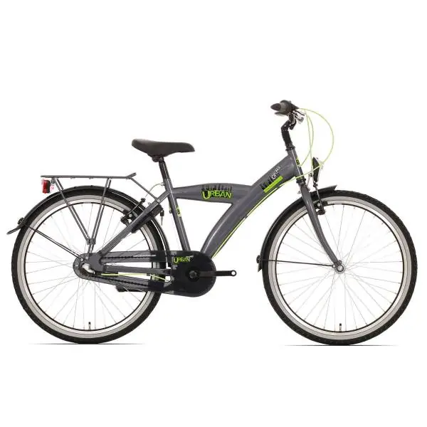BikeFun Urban Poikien Polkupyörä 24" 3S V-Brake - Titaani Osta Nyt