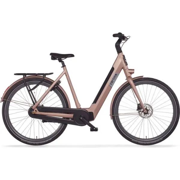 Cortina E-Nite E-Bike Naiset 28" 50cm 7S - Matta Samppanja Vaaleanpunainen Asiakkaiden Suosikki