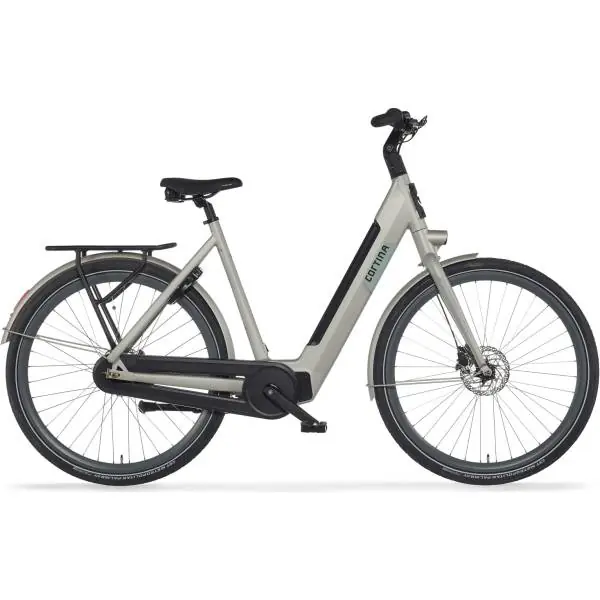 Kampanjahinta Cortina E-Nite E-Bike Naiset 28" 57cm 7S - Matta Hopea