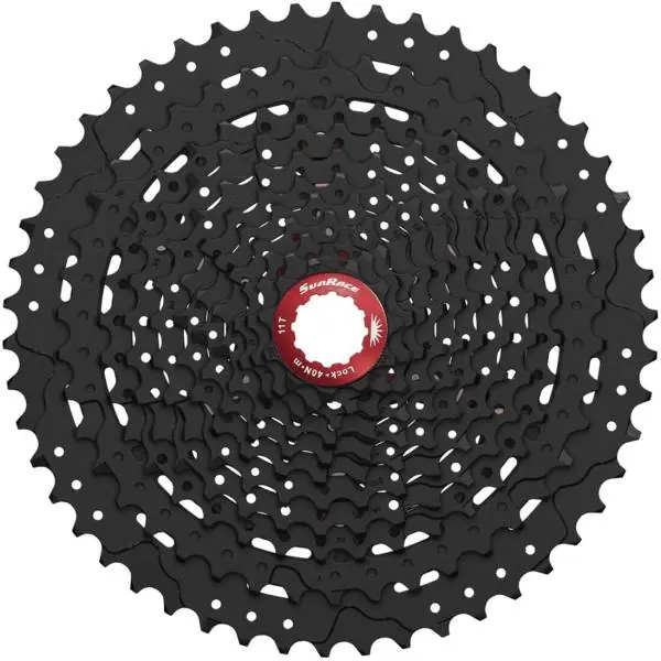 Alennus SunRace MX80 Rataspakka 11-51 Hampaat 11S - Musta