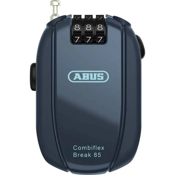 Abus Combiflex Breakcode Yhdistelmälukko 85cm - Sininen Osta Tänään