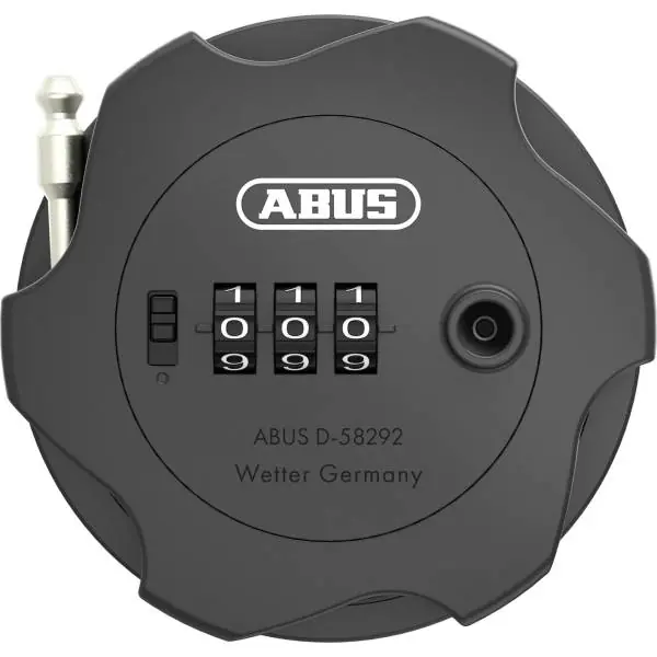 Abus Combiflex Adventure Yhdistelmälukko 75cm - Musta Korkea Laatu