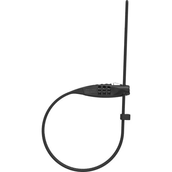 Abus Combiflex Travelguard Yhdistelmälukko 45cm - Musta Vain Rajoitetun Ajan