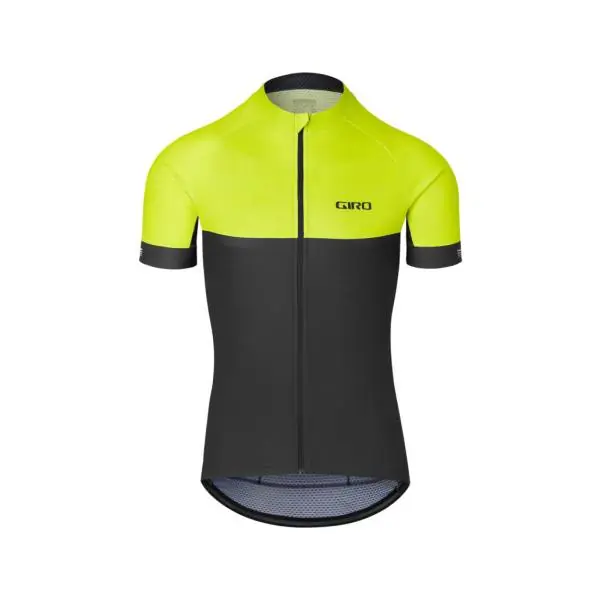 Giro Chrono Pyöräilypaita Lyhyt Laippa Miehet Citron/Musta - L Tehdashinta