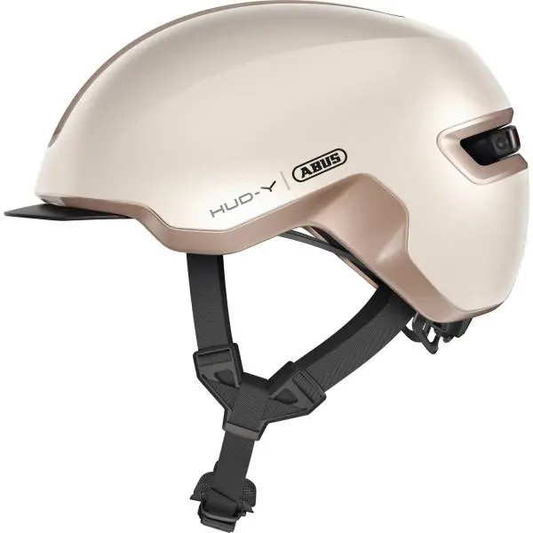 Abus Hud-Y Pyöräilykypärä Samppanja Kulta - S 51-55 cm Uusi Malli