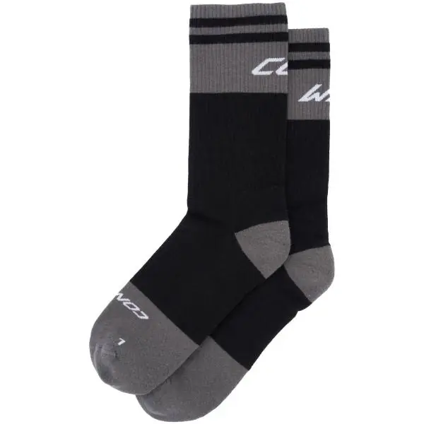 Tarjoushinta Conway Active High Katkaisu Pyöräilysukat Harmaa/Musta - 40-43