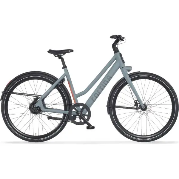 Cortina E-Lett E-Bike Naiset 28" 50cm - Matta Squirrel Harmaa Uutuus