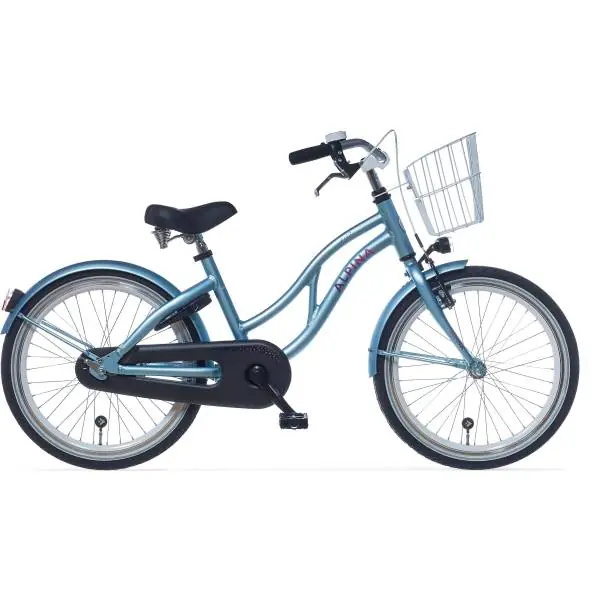 Alpina Valtameri Tyttöjen Polkupyörä 22" Jarrunapa - Matta Dusk Sininen Loppuunmyynti