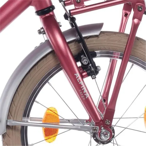Alpina Haarukka 16" Cargo - Matta Berry Punainen Edullinen