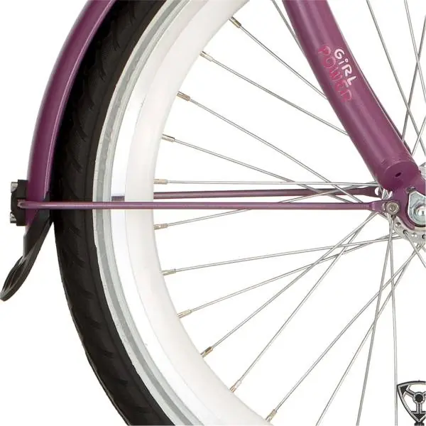 Turvallinen Maksu Alpina Lokasuojan Telinesarja 20" Girlpower - Matta Vivid Purppura