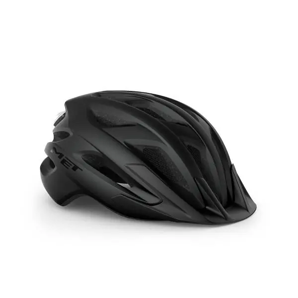 Uusi Kokoelma MET Crossover Mips Pyöräilykypärä Matta Musta - XL 60-64 cm