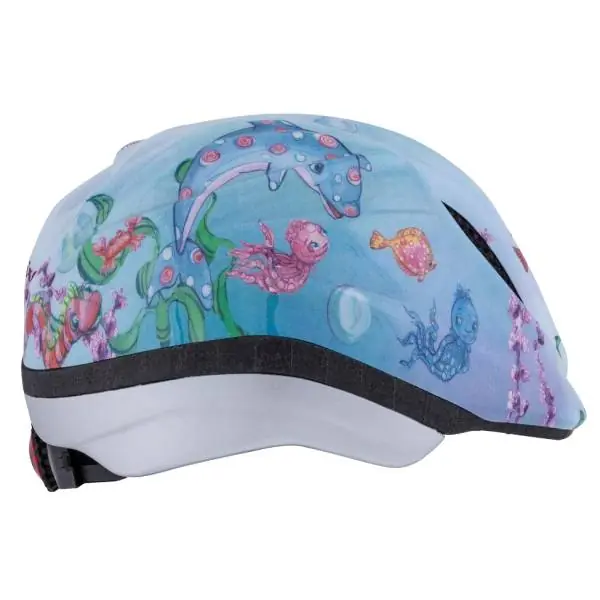 Suoraan Valmistajalta BikeFashion Nella Nixe Lasten Kypärä Purple/Blue