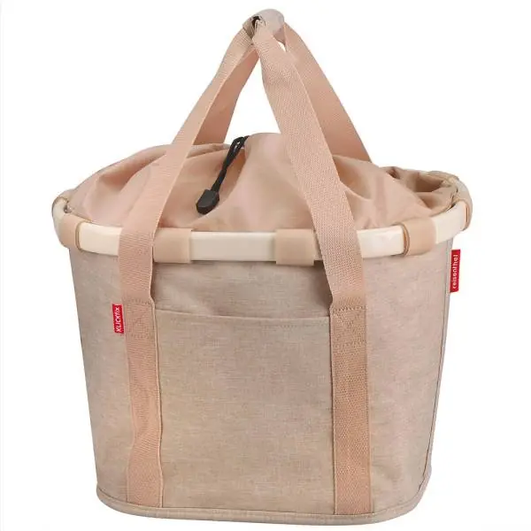 KlickFix Bikebasket Polkupyörän Kori 15L Irrotettava - Twist Coffee Tilaa Heti