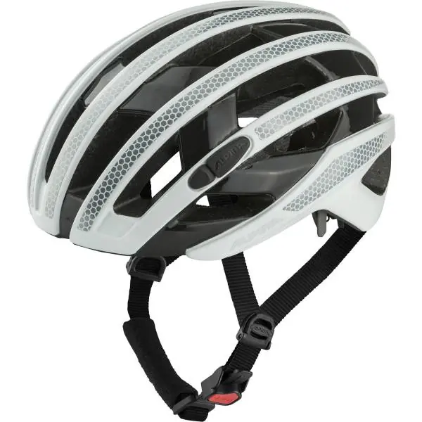 Ajankohtainen Alpina Ravel Reflective Pyöräilykypärä Valkoinen Kiilto - 55-59 cm