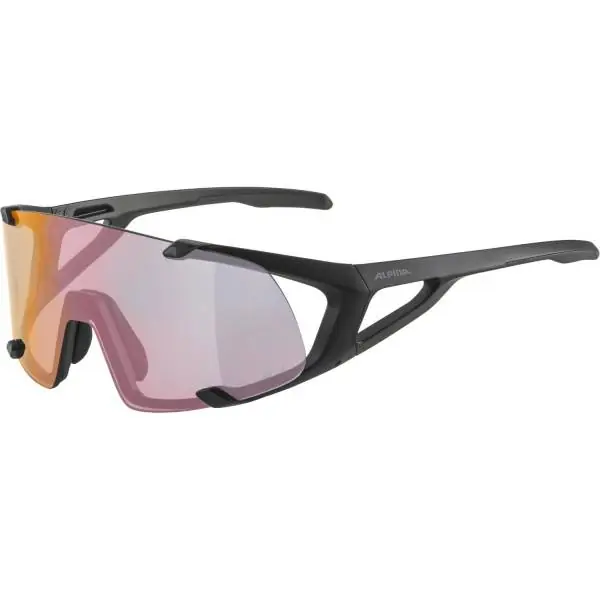 Alpina Hawkeye S QV Pyöräilylasit Mirror Rainbow - Matta Musta Bestseller