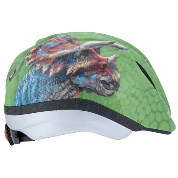 Bike Fashion T-Rex World Lasten Pyöräilykypärä Vihreä - XS 44-49cm Flash-Tarjous