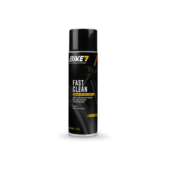 Bike7 Fast Clean Polkupyörän Puhdistusaine - Suihkepurkki 500ml Nopea Toimitus